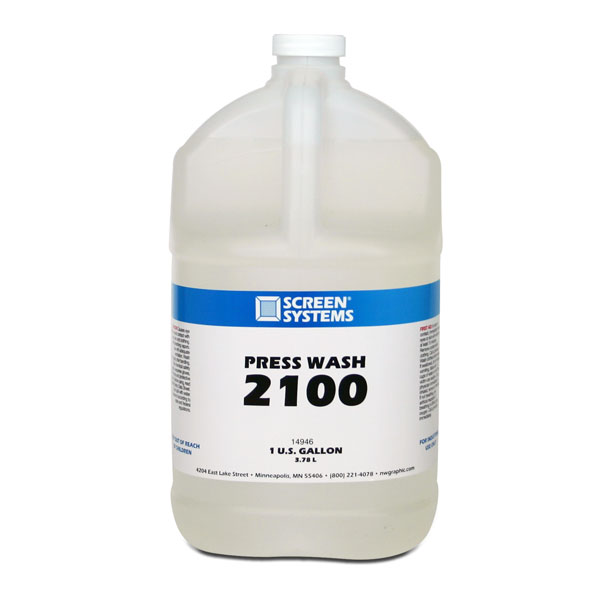 A fast evaporating, biodegradable solvent for cleaning at the press. Allows for quick touch up of image spread and ghost images as well as spills and other problems. Not designed for use in Screen Systems recycling system. Excellent for UV inks, plastisols and most solvent-based inks.