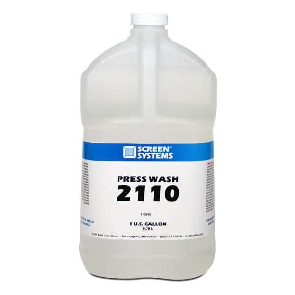 A fast evaporating, biodegradable solvent for cleaning at the press. Allows for quick touch up of image spread and ghost images as well as spills and other problems. Not designed for use in Screen Systems recycling system. Excellent for UV inks, plastisols and most solvent-based inks. Has a pleasant citrus scent.