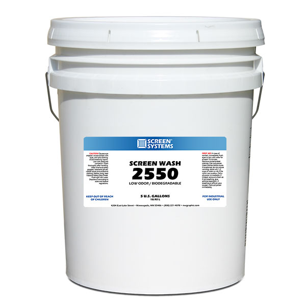 5 GAL -  LOW ODOR SCREEN WASH image